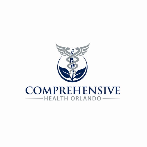 Spine logo with the title 'Logo for Comprehensive Health Orlando'