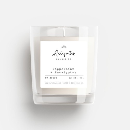 Top 3 Benefits to Using a Minimalist Design in Your Candle Labels