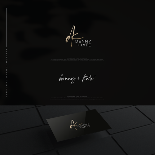 Signature logo with the title 'Photography Logo for Duo'