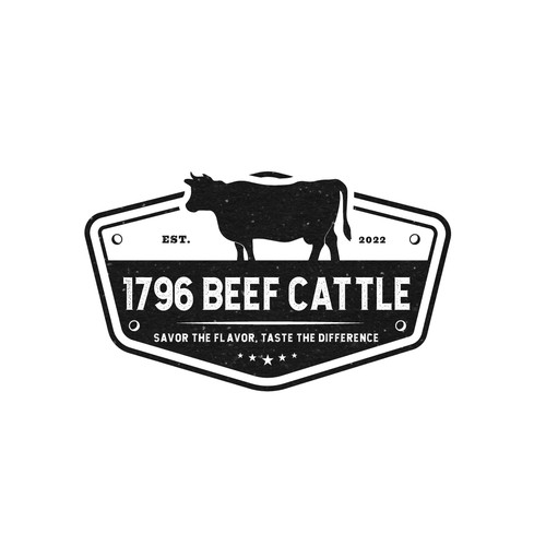 Beef logo with the title '1796 Beef Cattle'