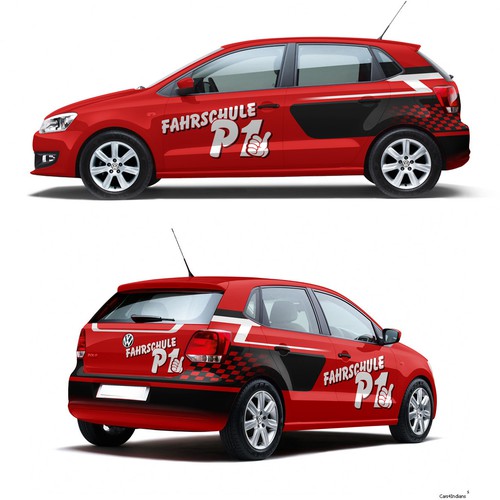 Polo design with the title 'Volkwagen Polo partial'