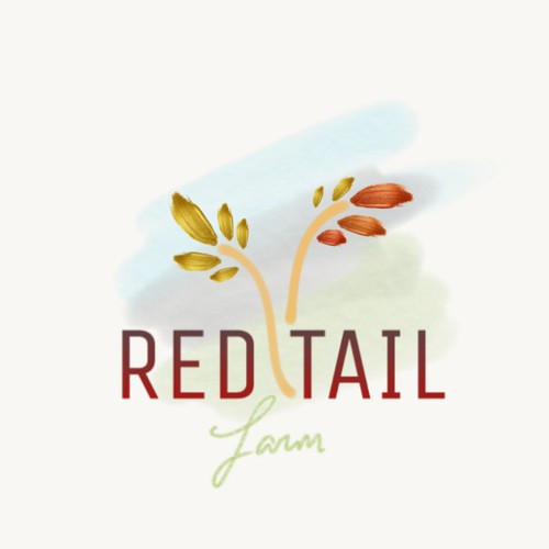 Peaceful design with the title 'Agriculture logo'