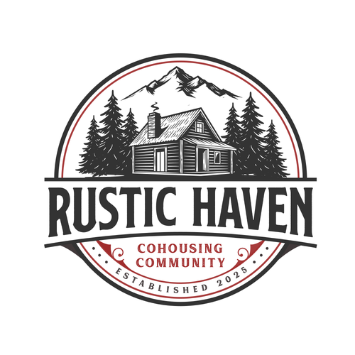 Cabin logo with the title 'Cabin Logo'