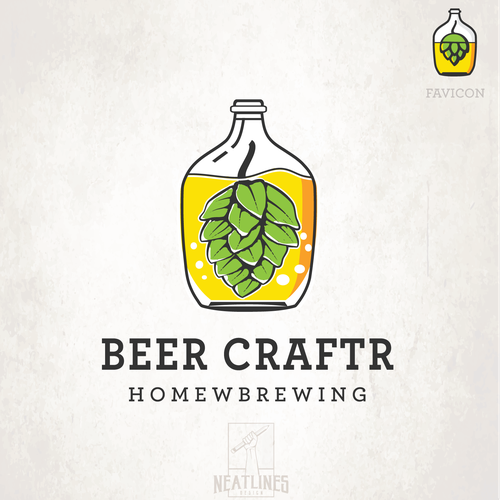 Vibrant design with the title 'Beer Craftr'