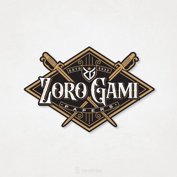Smoke logo with the title 'Zoro Gami'