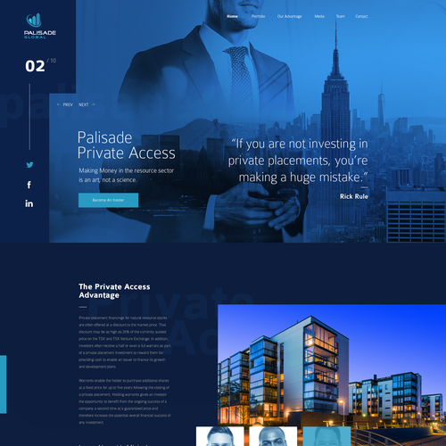 UX/UI website with the title 'Luxury Website Needed - Modern & Clean'