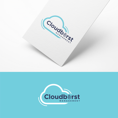 Clip design with the title 'Logo for Cloudburst'