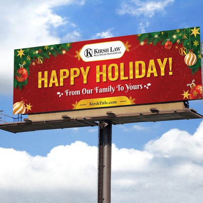 Happy Holiday Billboard 