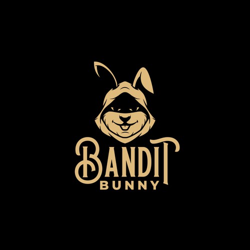 Bandit logo with the title 'Bandit Bunny logo'