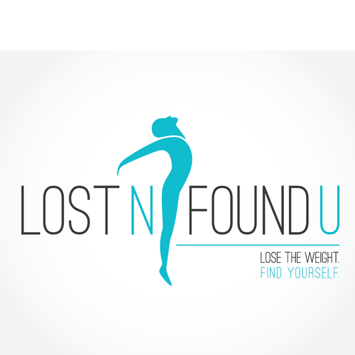 Yellow and purple design with the title 'Weight Loss Coach: Lost N Found U'