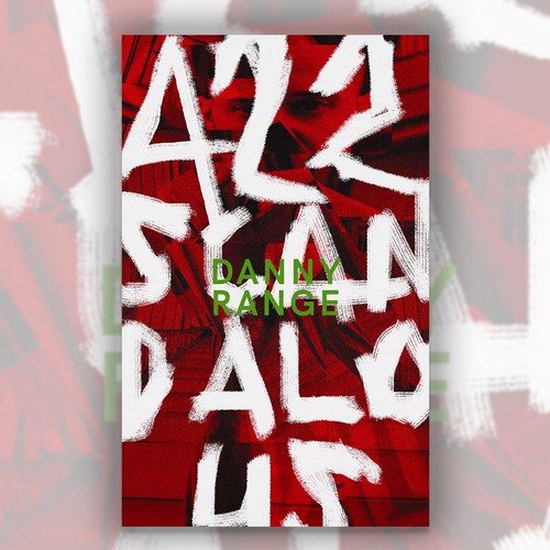 Psychological thriller book cover with the title 'A Cover for Madness'