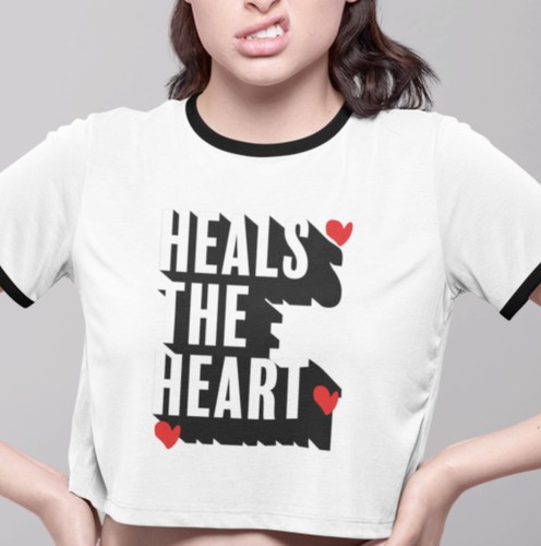 Love t-shirt with the title 'Heals the heart'