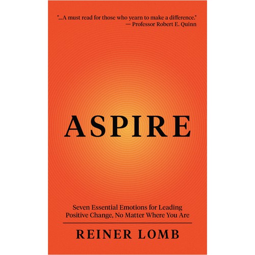 Geometric book cover with the title 'Aspire Ebook Cover'
