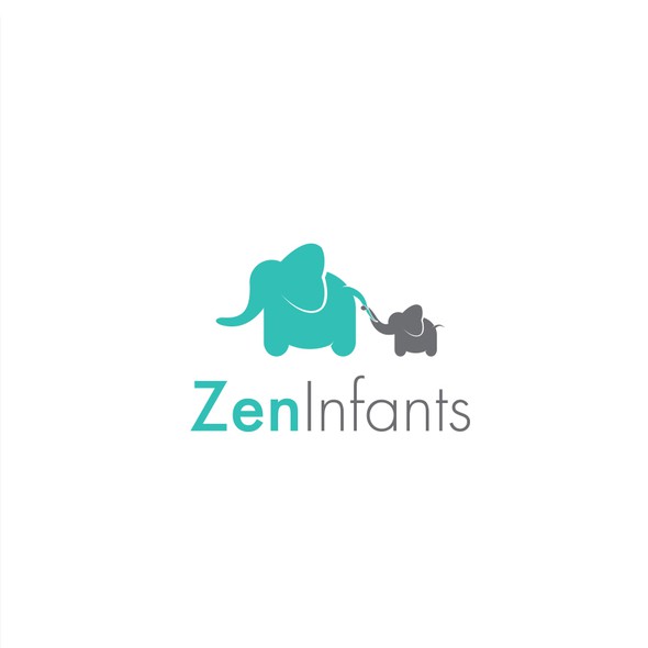 Baby store logo with the title 'Design for online baby infant products business'