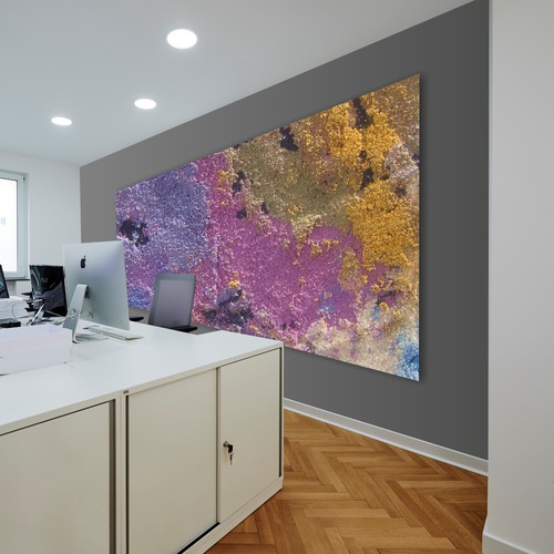 Office space design with the title 'interior office decoration'
