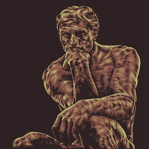 T-shirt with the title 'THINK BIG'