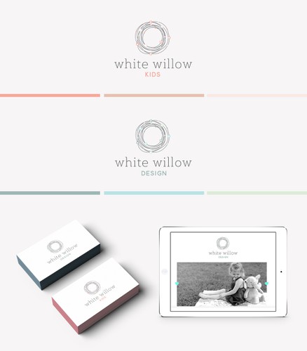 Nest logo with the title 'Identity for Kids and Home Interiors'