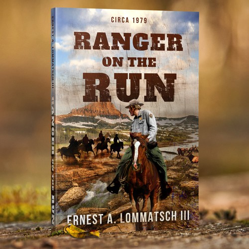Western design with the title 'Ranger on the Run'