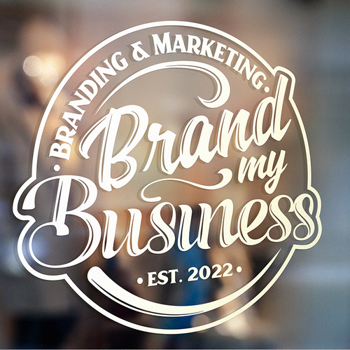 Combination logo with the title 'Logo / Emblem for Brand my Business'