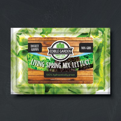 Edible Garden Label Design