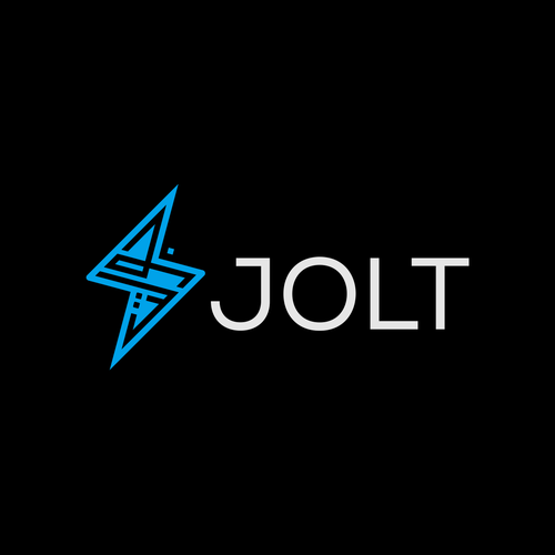 Arabic calligraphy design with the title 'jolt'