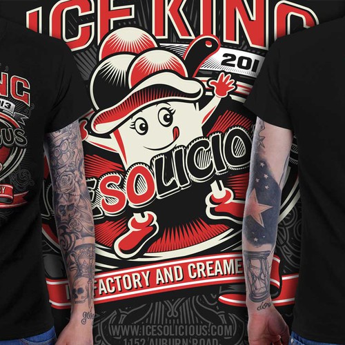 Ice Cream Ninja T-shirt design