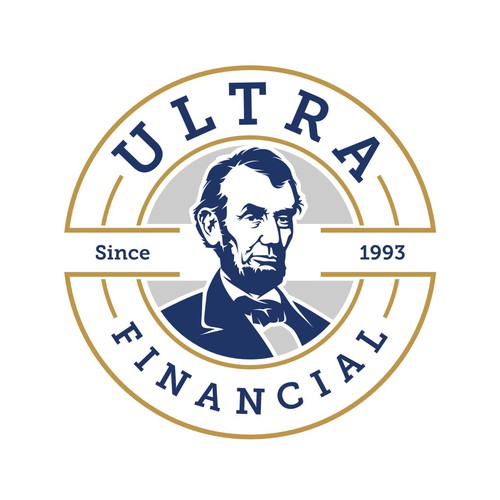 Accounting brand with the title 'Rebrand ULTRA Financial '