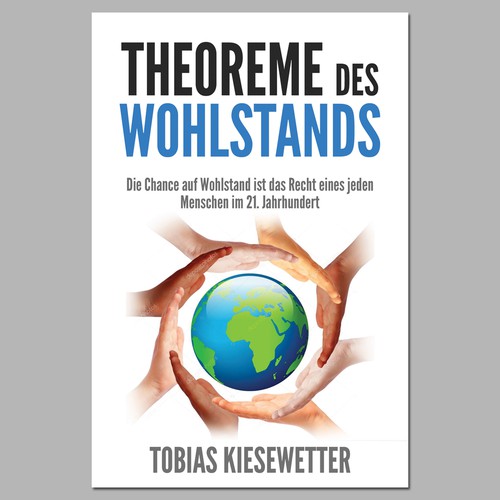 Business book cover with the title 'Create a puzzle to visualize prosperity and justice of opportunities.'