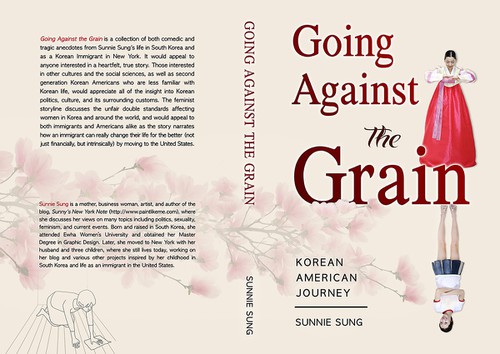 Creative book cover with the title 'Book cover for heart touching memoir'