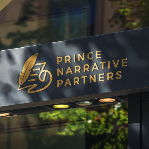 Page design with the title 'Creative logo design for Storytelling firm'