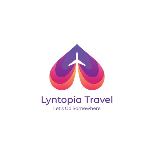 Airplane logo with the title 'Love Trip'