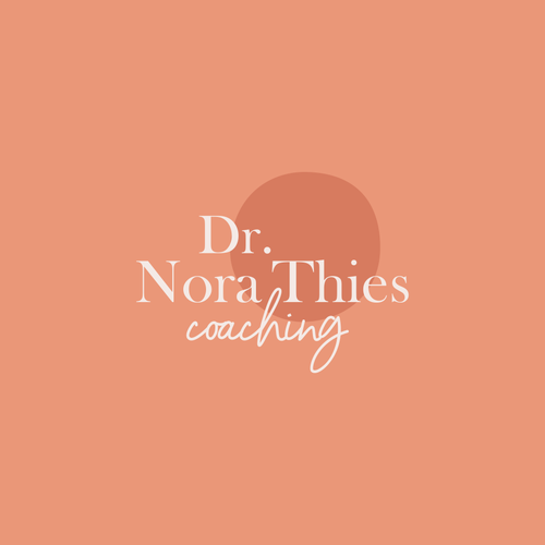 Life coaching logo with the title 'Dr. Nora Thies'