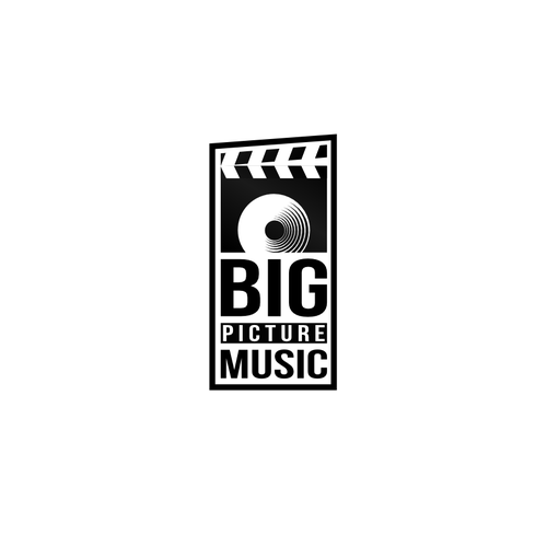 Pictorial logo with the title 'Create a classic logo for Music Company'