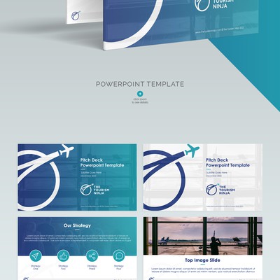  The Tourism Ninja Powerpoint Template