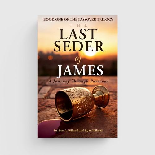 Religious book cover with the title 'The Last Seader of James Book Cover'