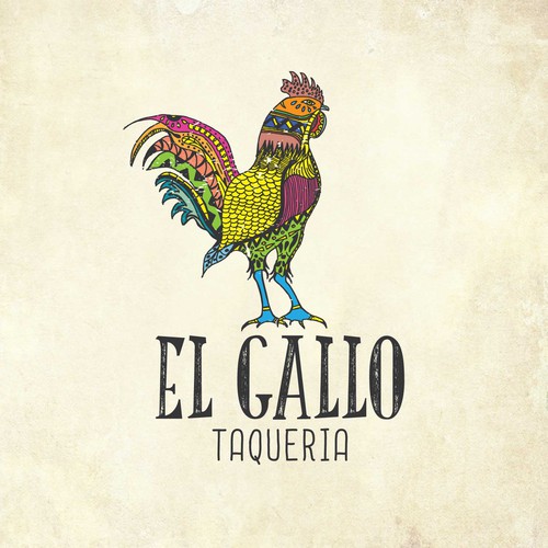 Rooster design with the title 'El Gallo'