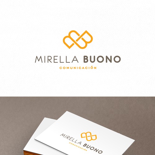 Consulting design with the title 'Mirella Buono'
