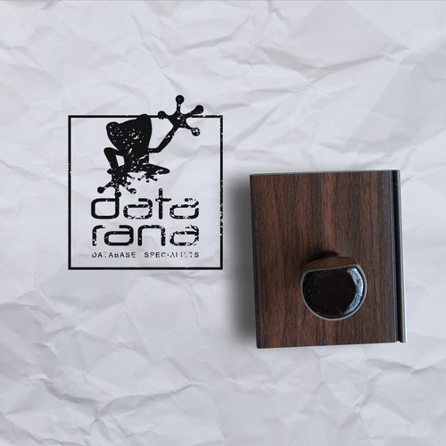 Stamp brand with the title 'logo datarana'