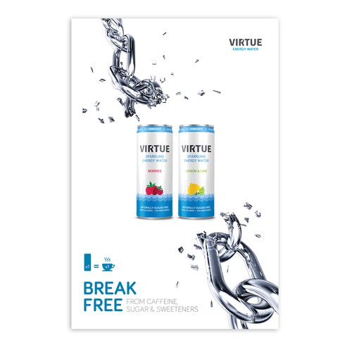 Conceptual design with the title 'Virtue Energy Water'