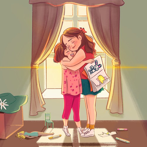 Digital artwork with the title 'Forgiving'