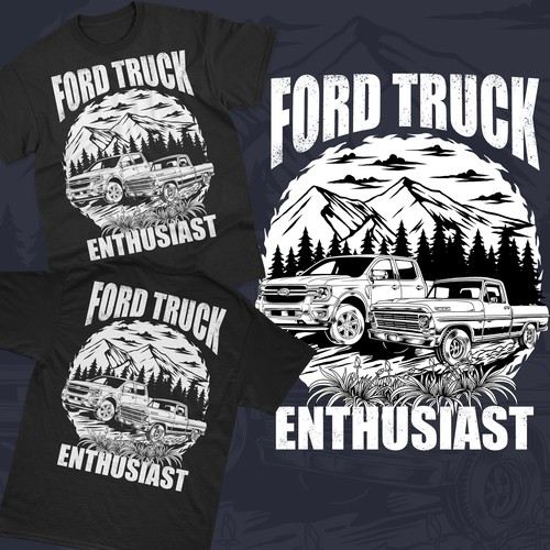 Truck t-shirt with the title 'Ford Truck'