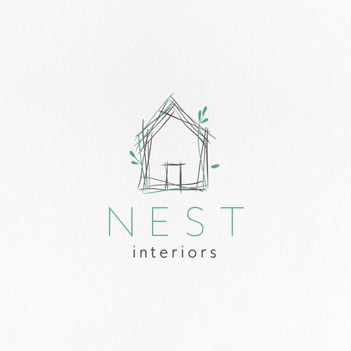 simple house logo