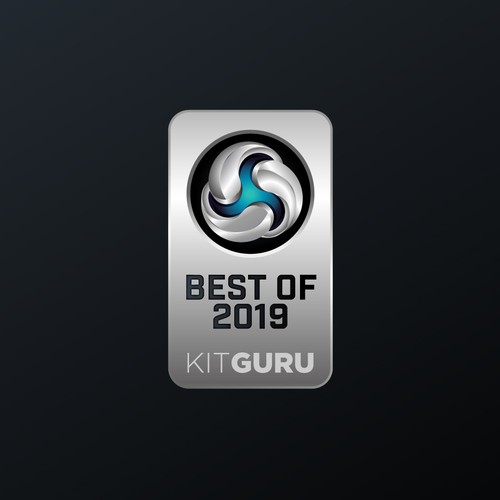 Platinum design with the title 'Logo for KitGuru Awards'