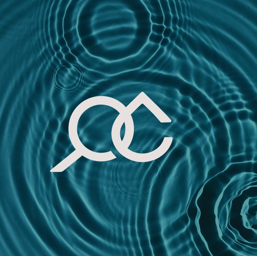 Water brand with the title 'Leif Koch logo design '