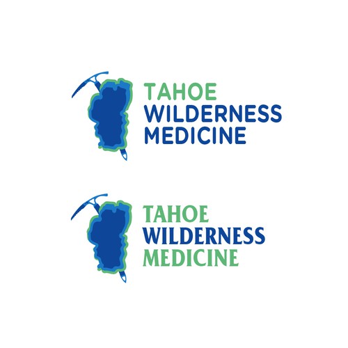 Wilderness logo with the title 'Logo design for Tahoe Wilderness Medicine Consultants'