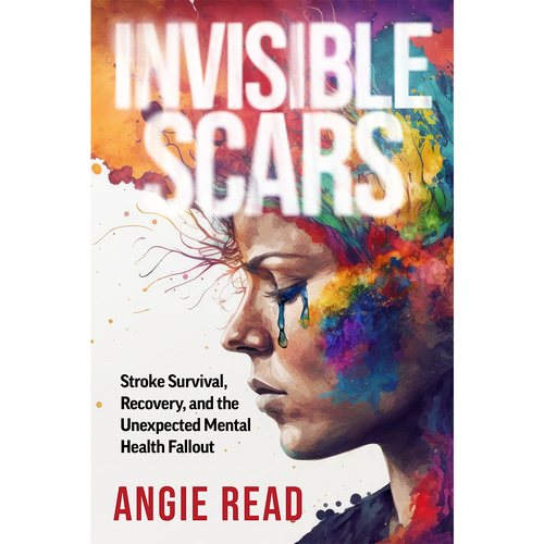 Recovery design with the title 'A book cover about Stroke Survival'