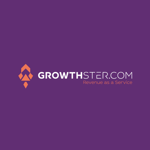Agency design with the title 'Growthster.com Logo'
