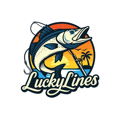 Florida logo with the title 'lucky Lines'