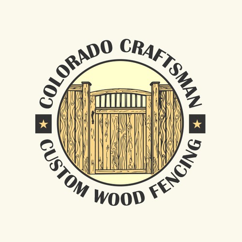 Fencing design with the title 'Colorado Craftsman'
