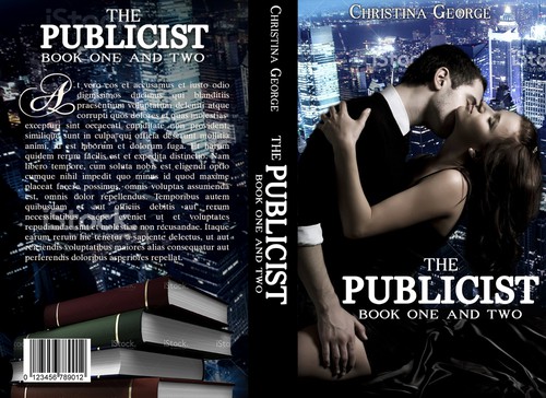 Urban book cover with the title 'Create a Bestselling Book Cover for The Publicist: Book One and Two'
